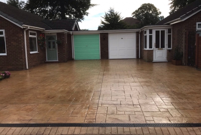 New Concrete Driveway Brooklands