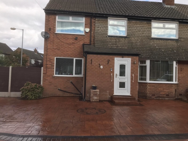 New Concrete Driveway Didsbury