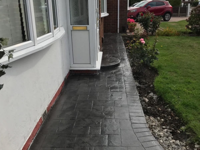 New driveway and patio in Sale, Manchester