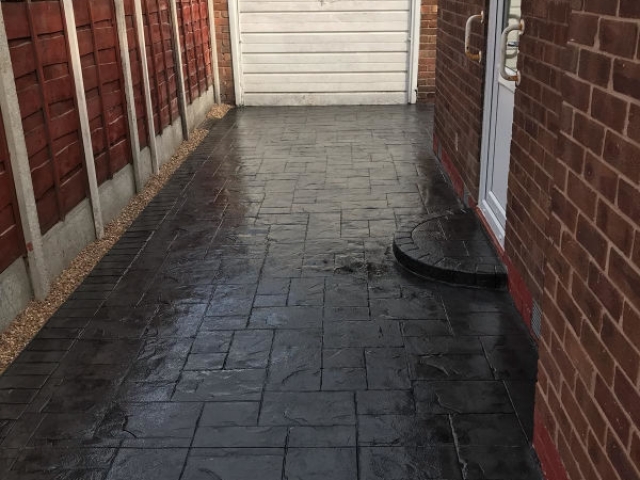 New driveway and patio in Sale, Manchester