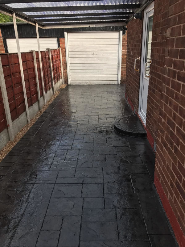 New driveway and patio in Sale, Manchester