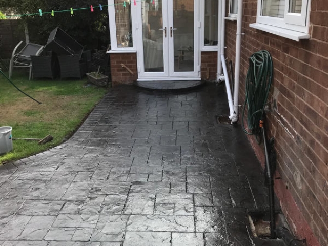 New driveway and patio in Sale, Manchester