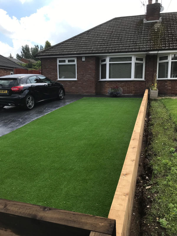 Artificial Grass in Lymm by Lasting Impressions Driveways