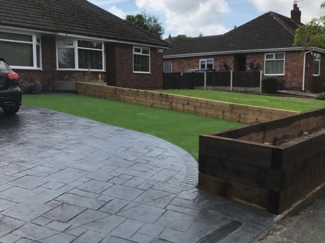 Artificial Grass in Lymm by Lasting Impressions Driveways