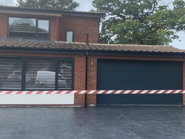 New driveway in Heald Green, Stockport by Lasting Impressions Driveways