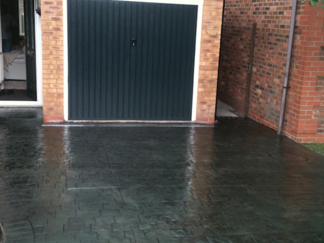 New Concrete Driveway in Wythenshawe