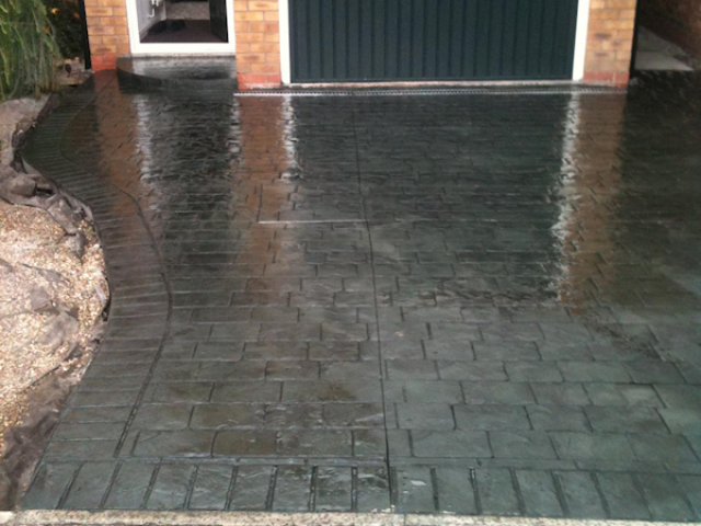 New Concrete Driveway in Wythenshawe