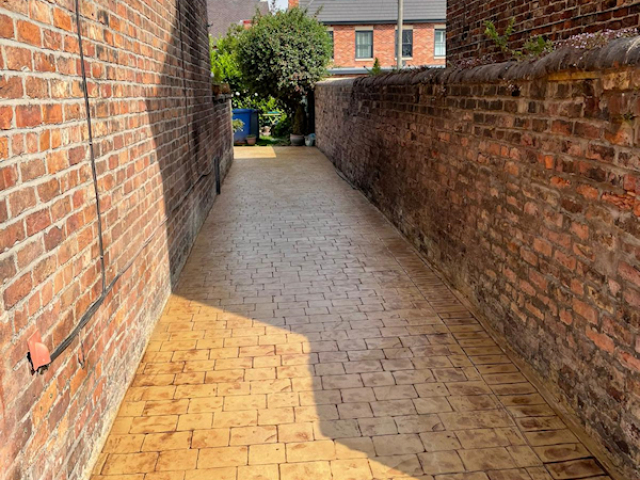 New driveway and Patio in Timperley