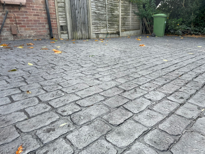 New driveway in Wilmslow by Lasting Impressions