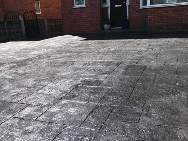 New driveway in Timperley Altrincham