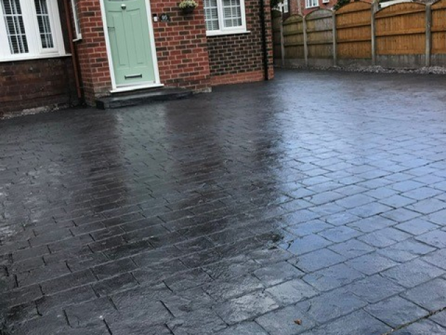 New driveway in Timperley Altrincham