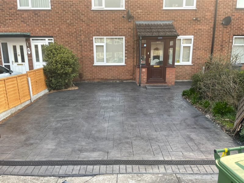 New driveway in Brooklands Manchester