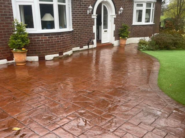 New Driveway in Gately Stockport