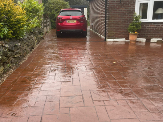 New Driveway in Gately Stockport