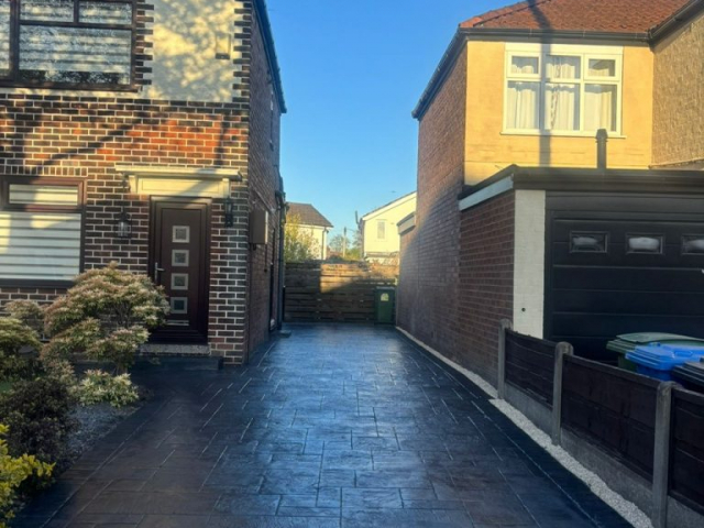 New Driveway in Urmston Manchester