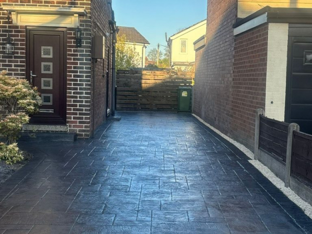New Driveway in Urmston Manchester